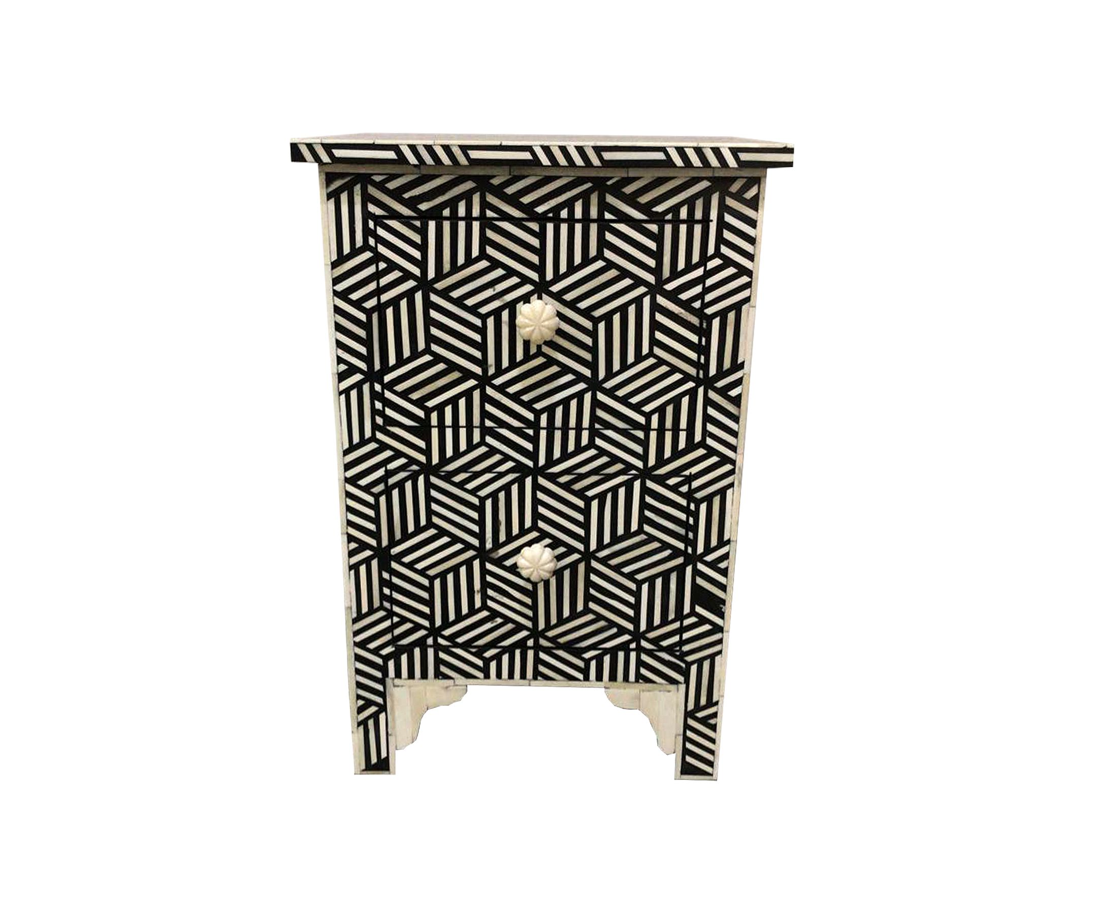 Hexagon Pattern Bedside