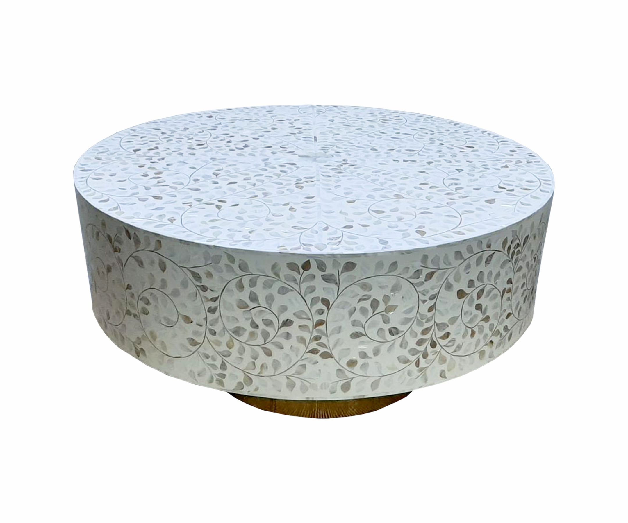 MOP Round Coffee Table