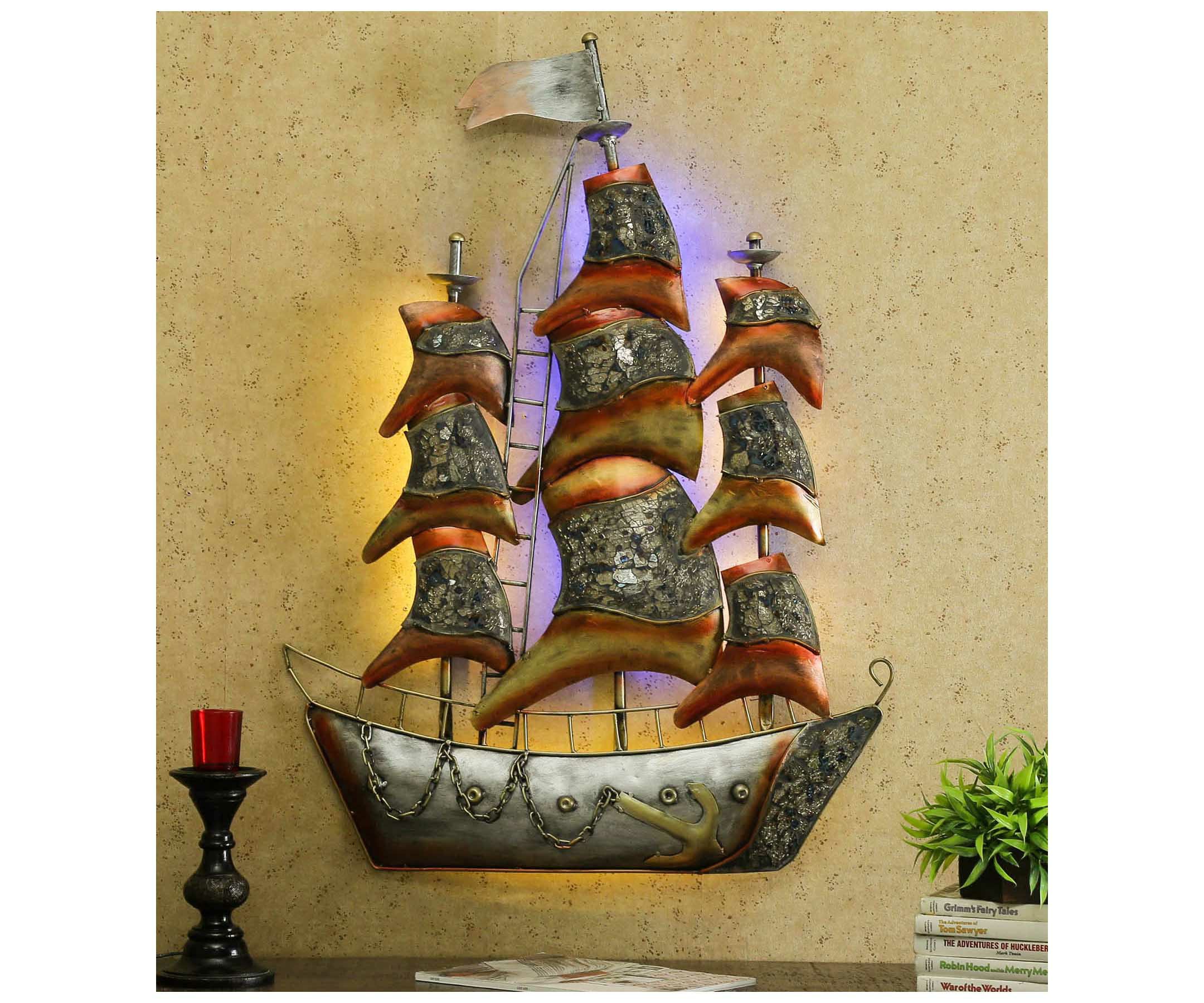 Iron Ship With Led