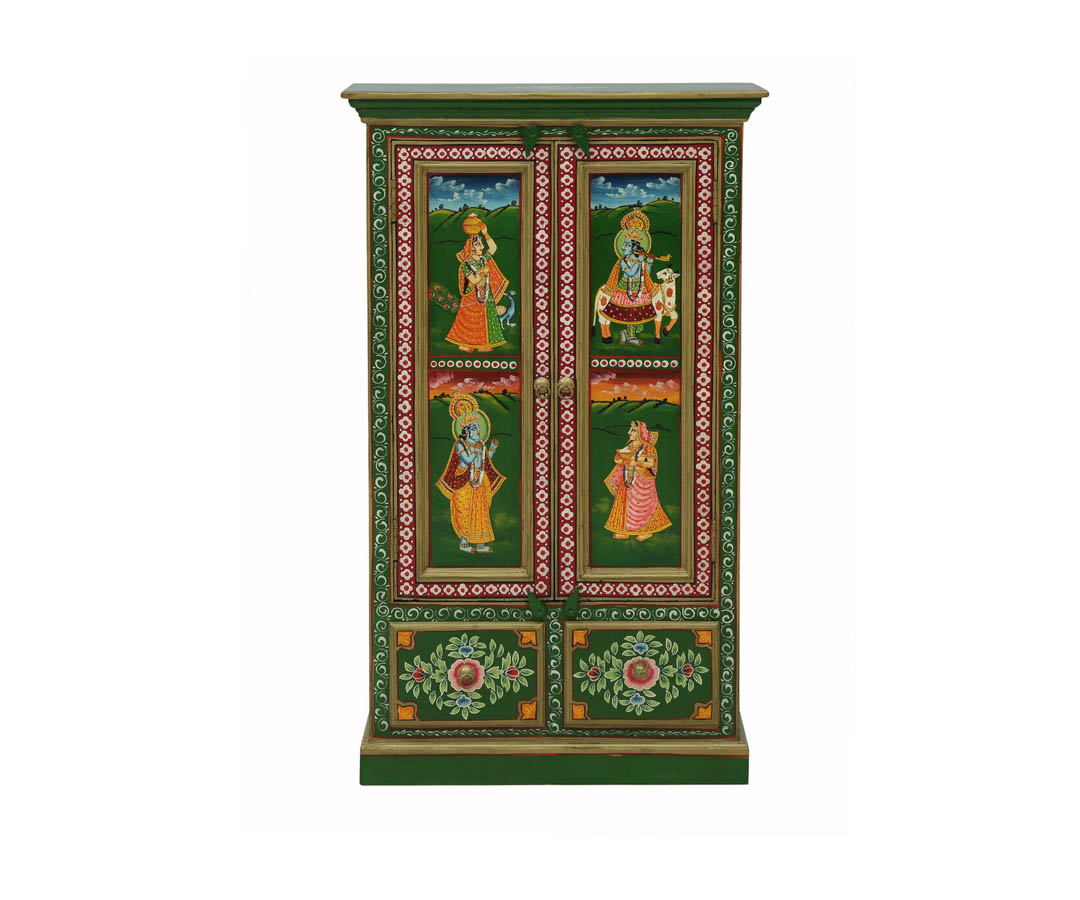 Garun Solid Wood Cabinet In Multi Colour