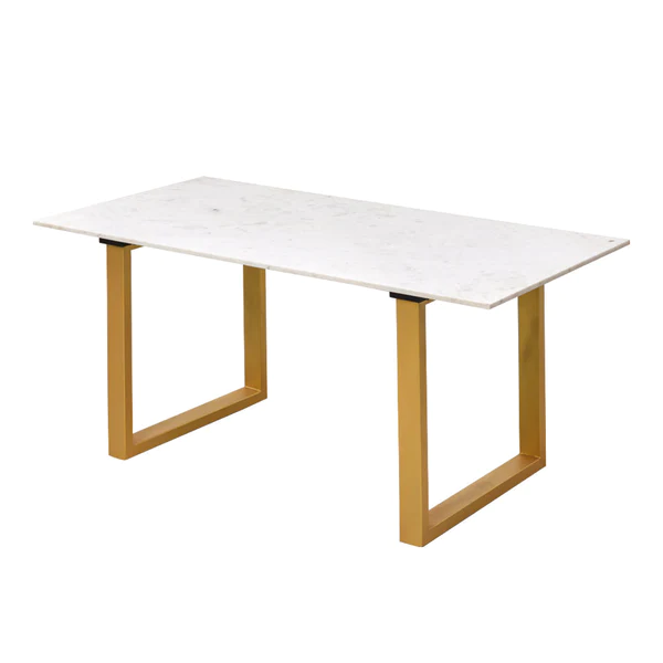 Makrana Golden Leg Dining Table