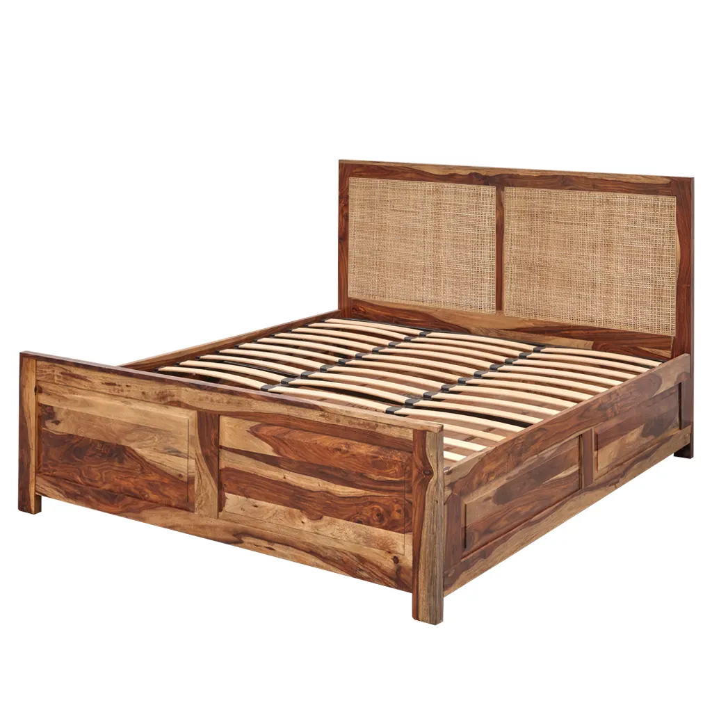 Anandi Kom Cane King Bed