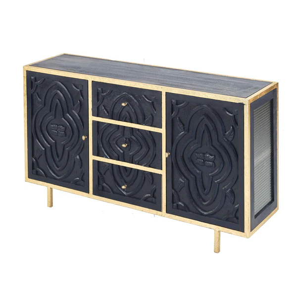 Cassian 3 Drawer 2 Door Sideboard