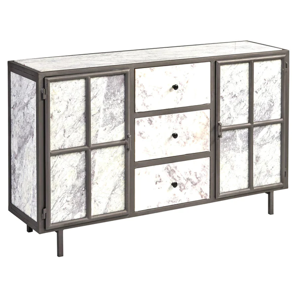 Koray 3 Drawer 2 Door Sideboard